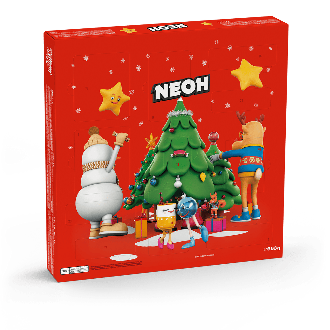 Adventkalender - NEOH zuckerfreie Schokolade