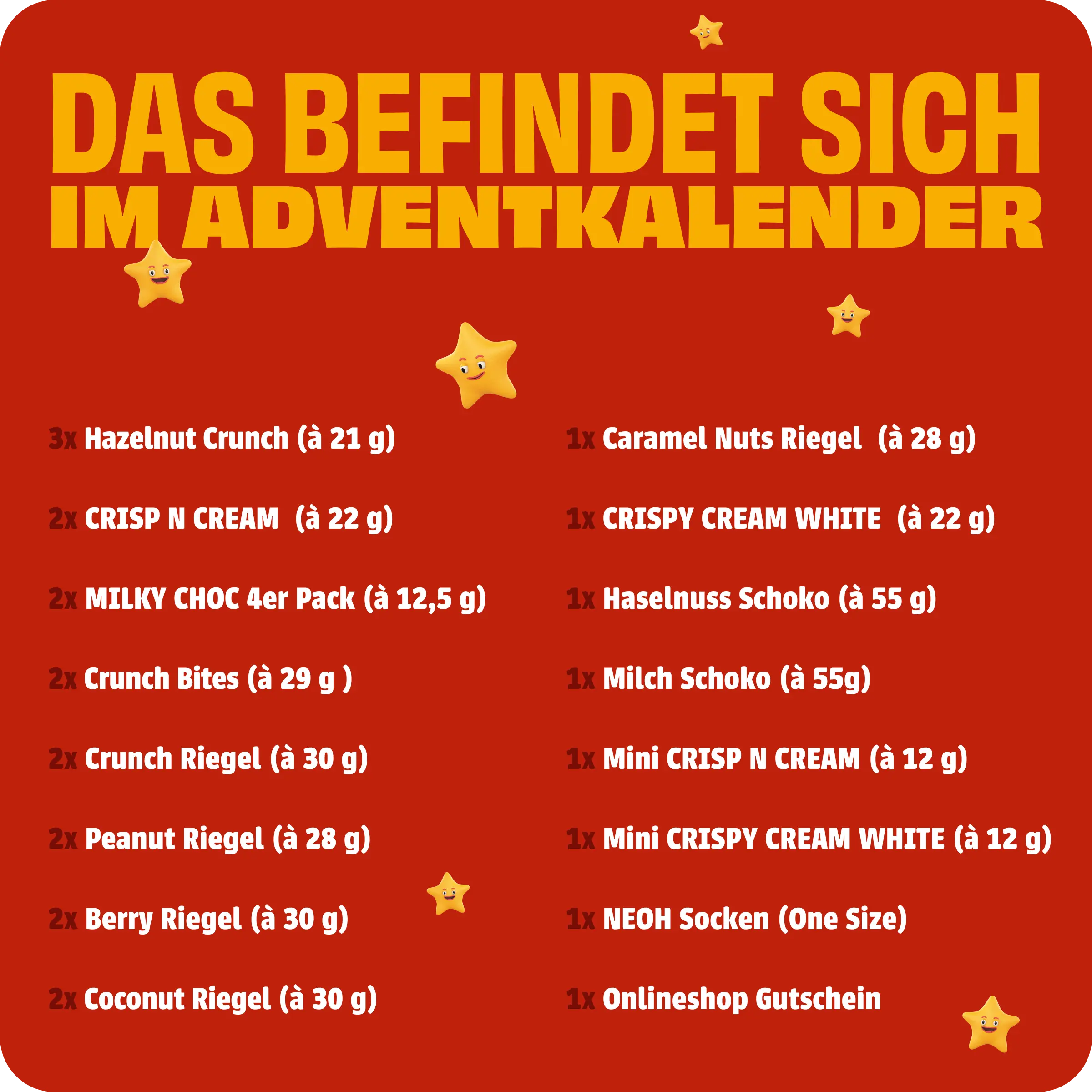 Adventkalender NEOH