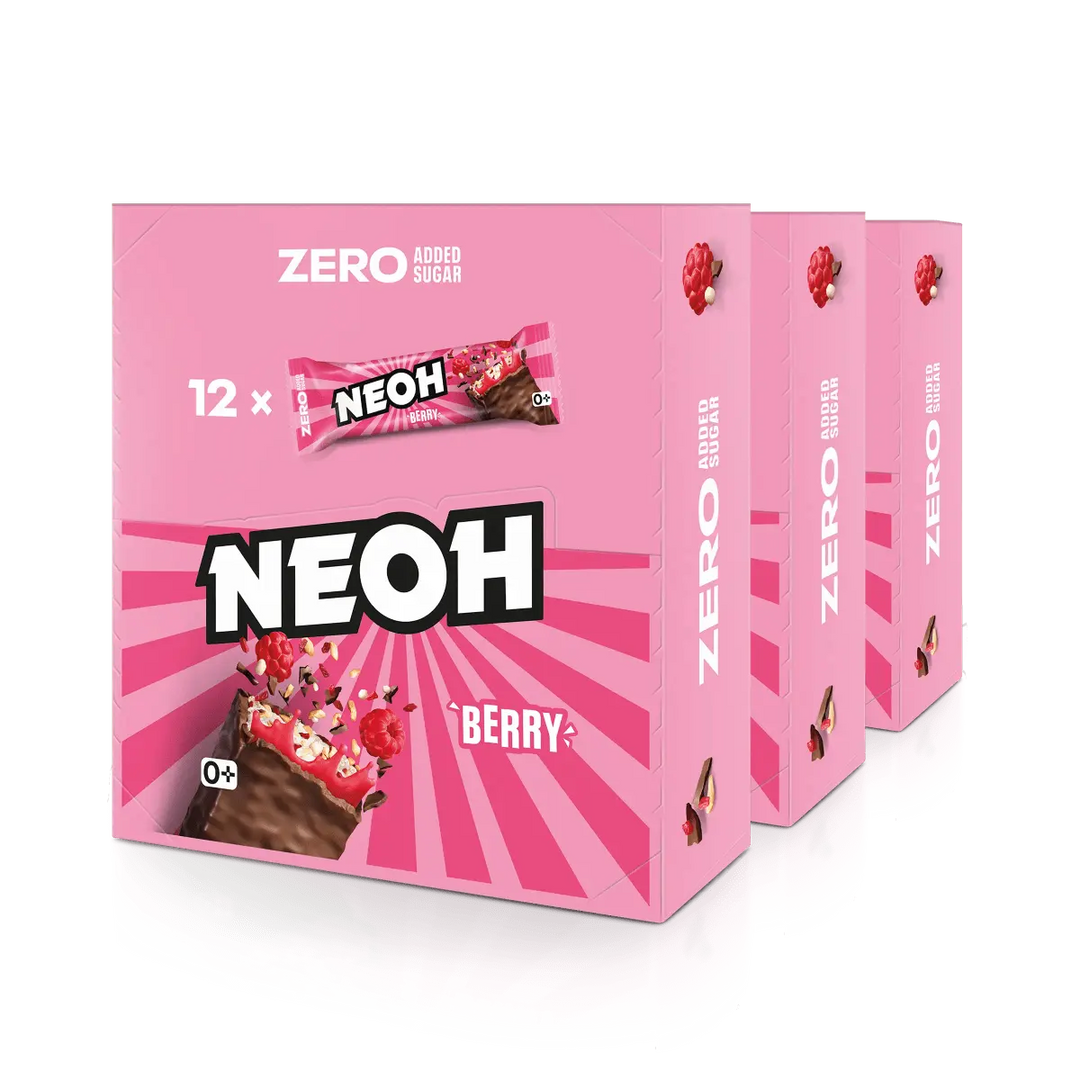 Berry Riegel - NEOH zuckerfreie Schokolade #clean