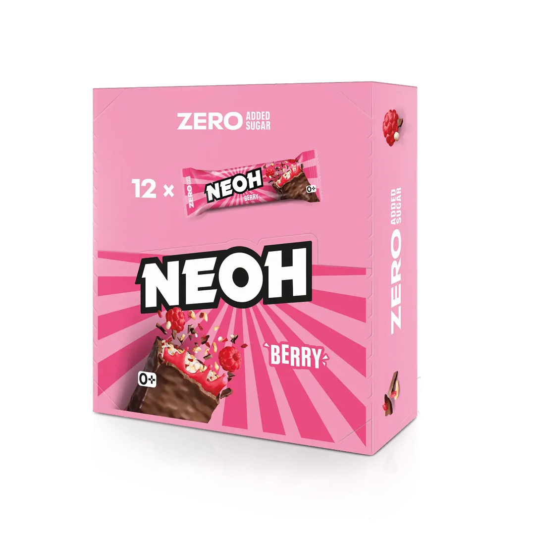 Berry Riegel - NEOH zuckerfreie Schokolade #clean