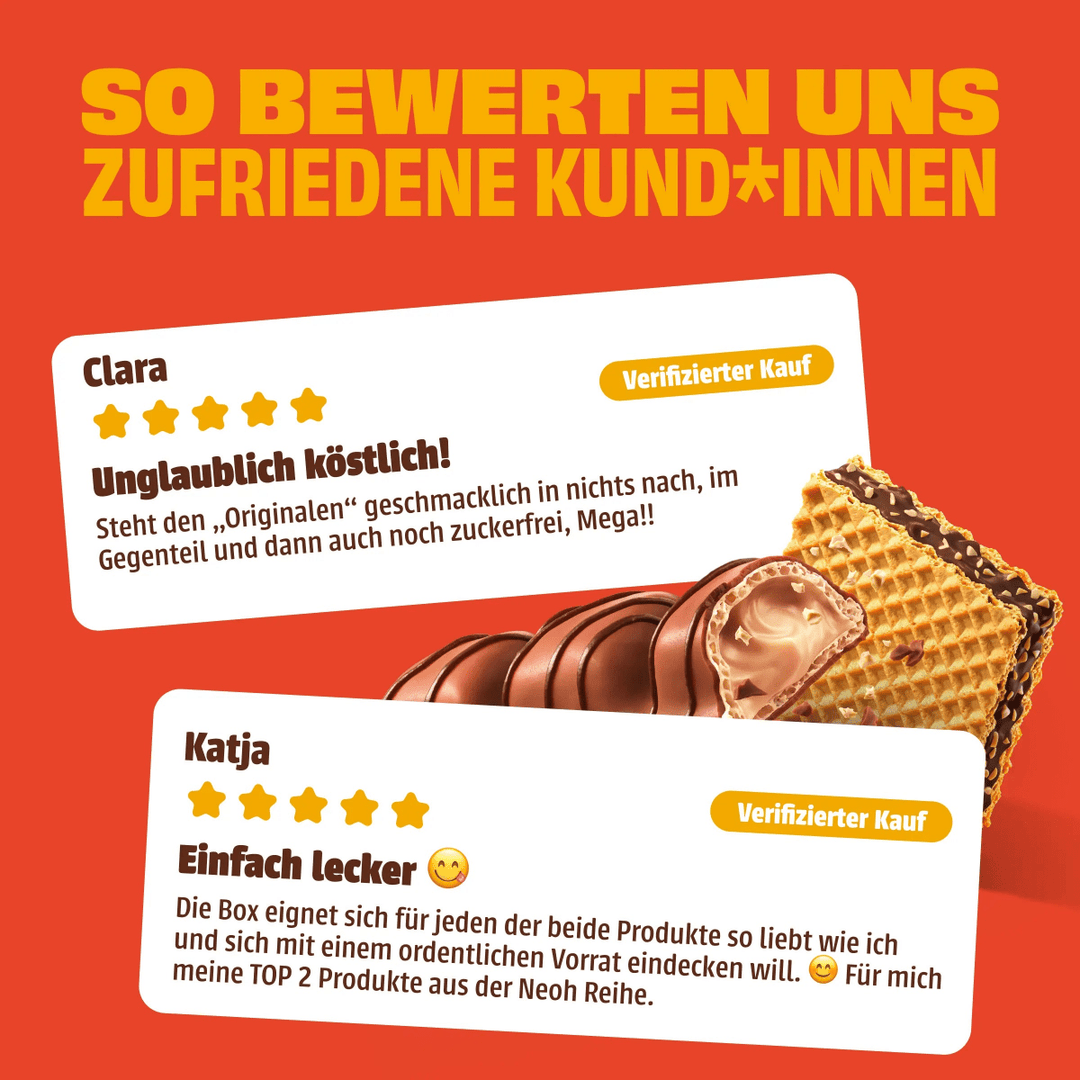 Bestseller Box - NEOH zuckerfreie Schokolade