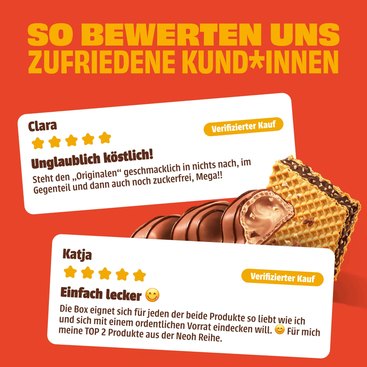 Bestseller Box - NEOH zuckerfreie Schokolade
