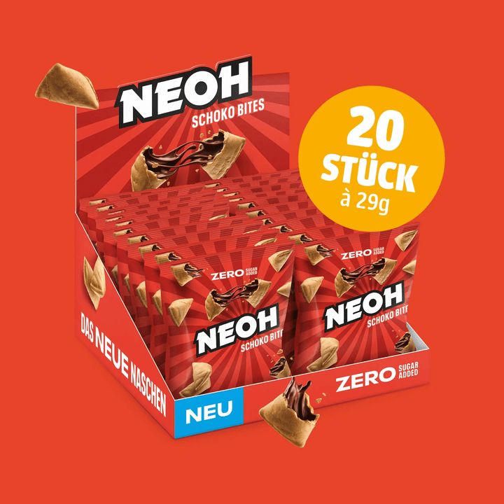 Crunch Bites - NEOH zuckerfreie Schokolade #marketing
