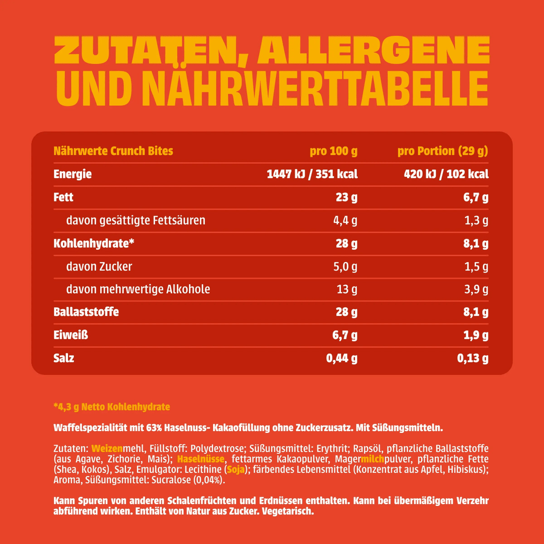 Crunch Bites - NEOH zuckerfreie Schokolade