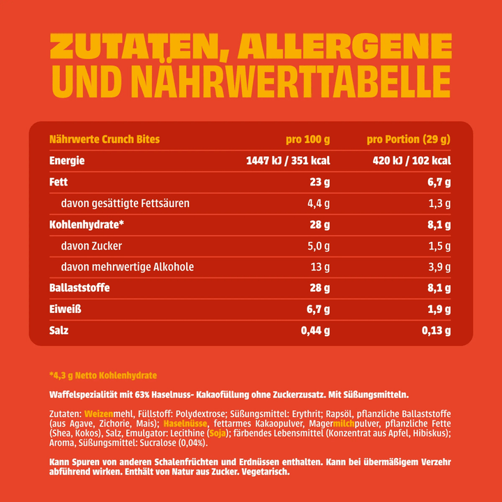 Crunch Bites - NEOH zuckerfreie Schokolade