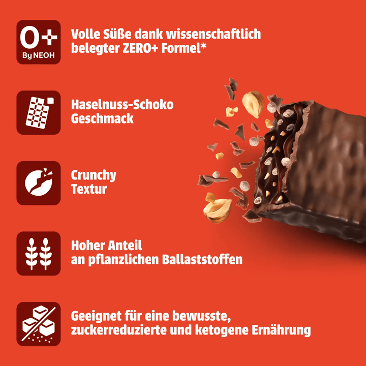 Crunch Riegel - NEOH zuckerfreie Schokolade