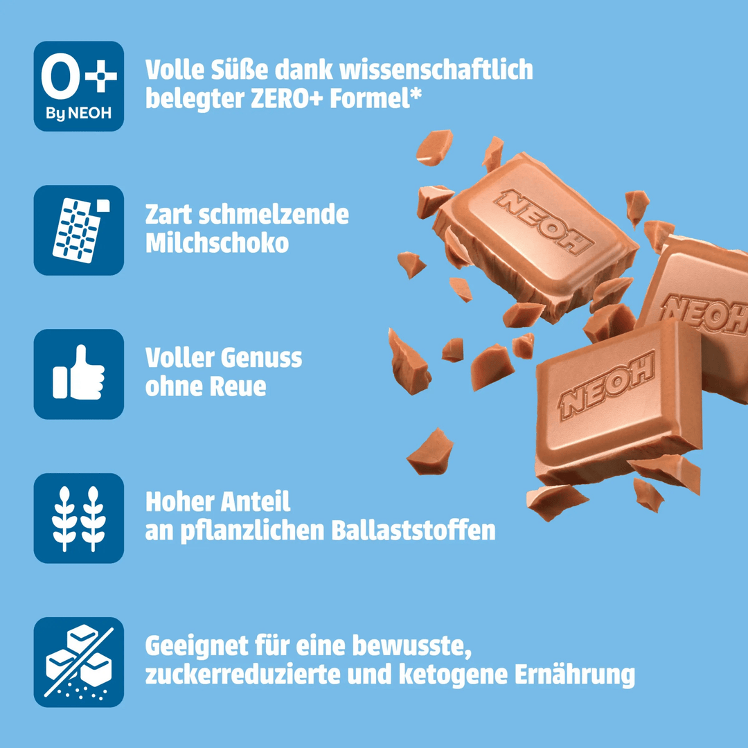 Milch Schoko - NEOH zuckerfreie Schokolade