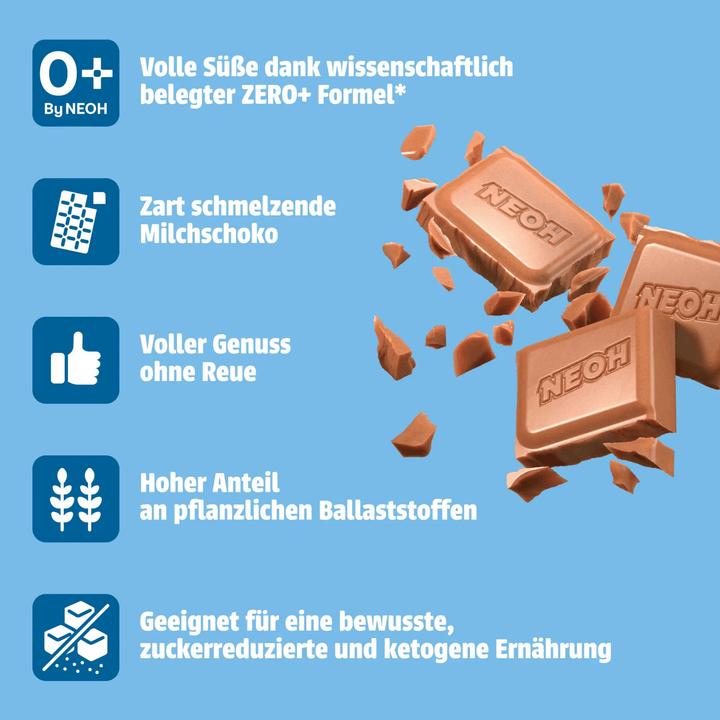 Milch Schoko - NEOH zuckerfreie Schokolade