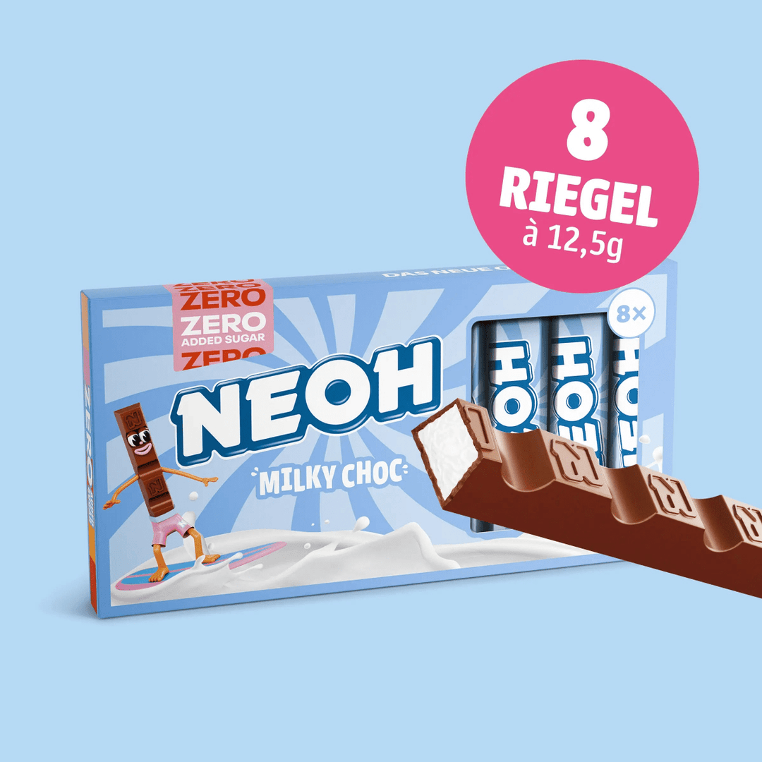 MILKY CHOC - NEOH zuckerfreie Schokolade #marketing