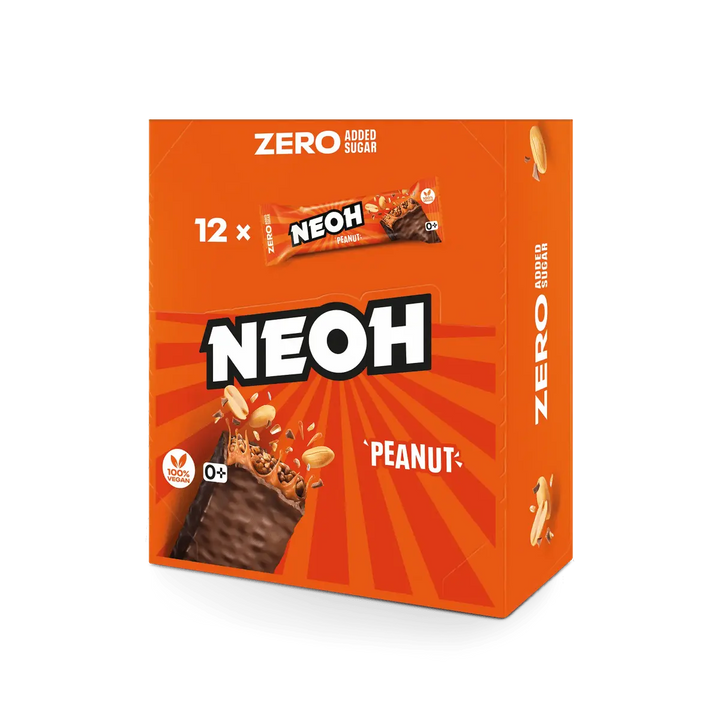 Peanut Riegel - NEOH zuckerfreie Schokolade #clean