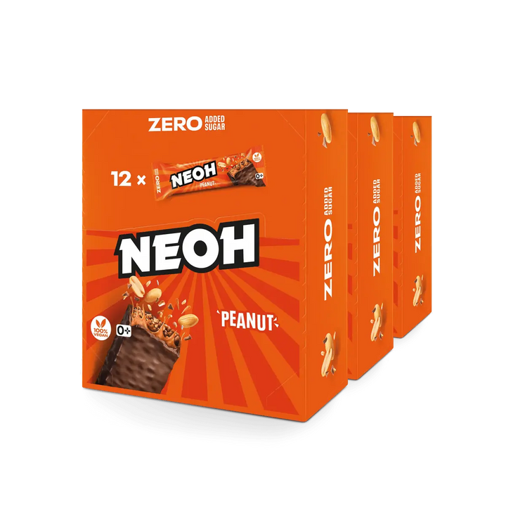 Peanut Riegel - NEOH zuckerfreie Schokolade #clean