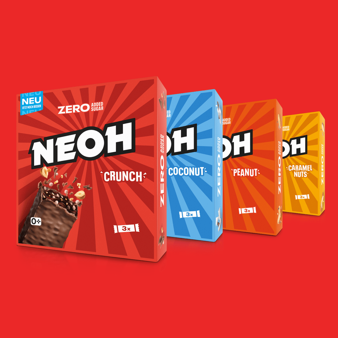 Riegel Mix – 4 Sorten - NEOH zuckerfreie Schokolade