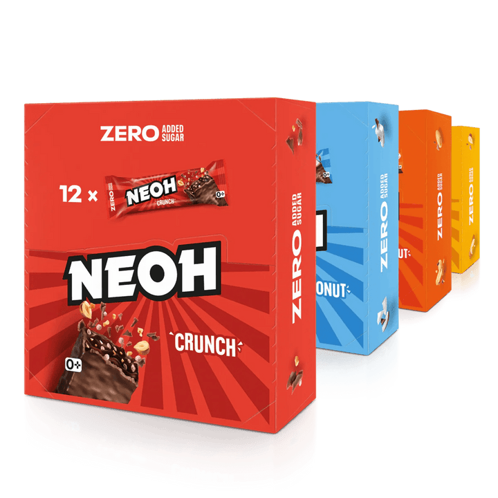 Riegel Mix – 4 Sorten - NEOH zuckerfreie Schokolade #clean