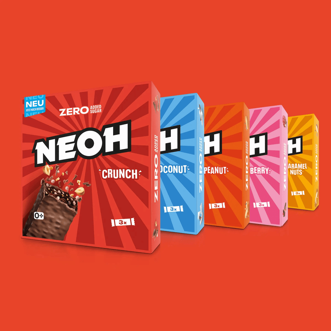 Riegel Mix - Alle 5 Sorten - NEOH zuckerfreie Schokolade