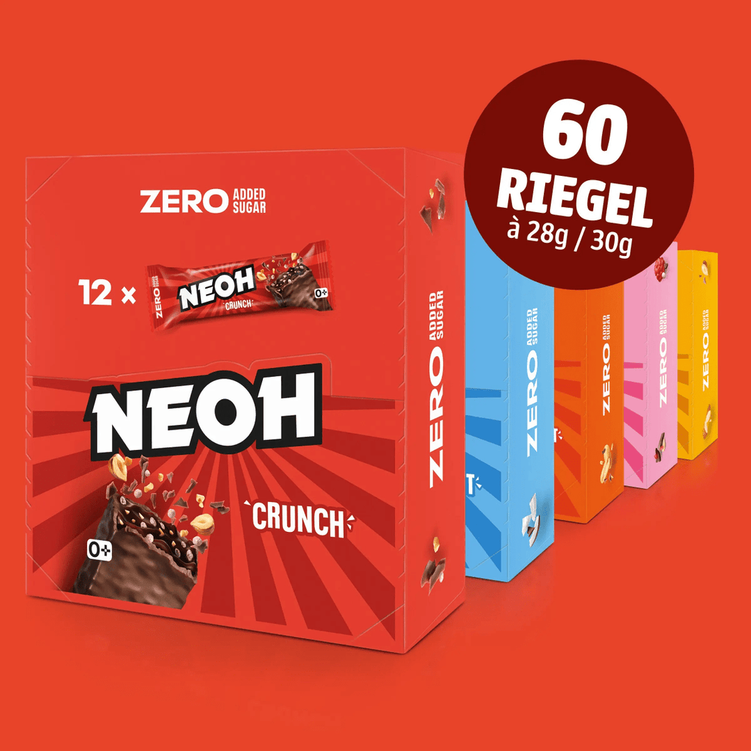 Riegel Mix - Alle 5 Sorten - NEOH zuckerfreie Schokolade #marketing