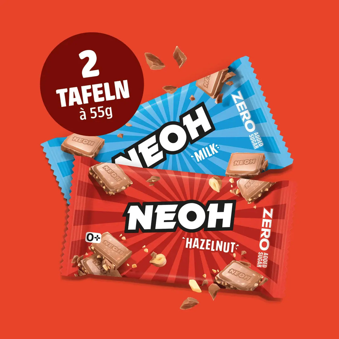 Schoko Probierpaket - NEOH zuckerfreie Schokolade #marketing