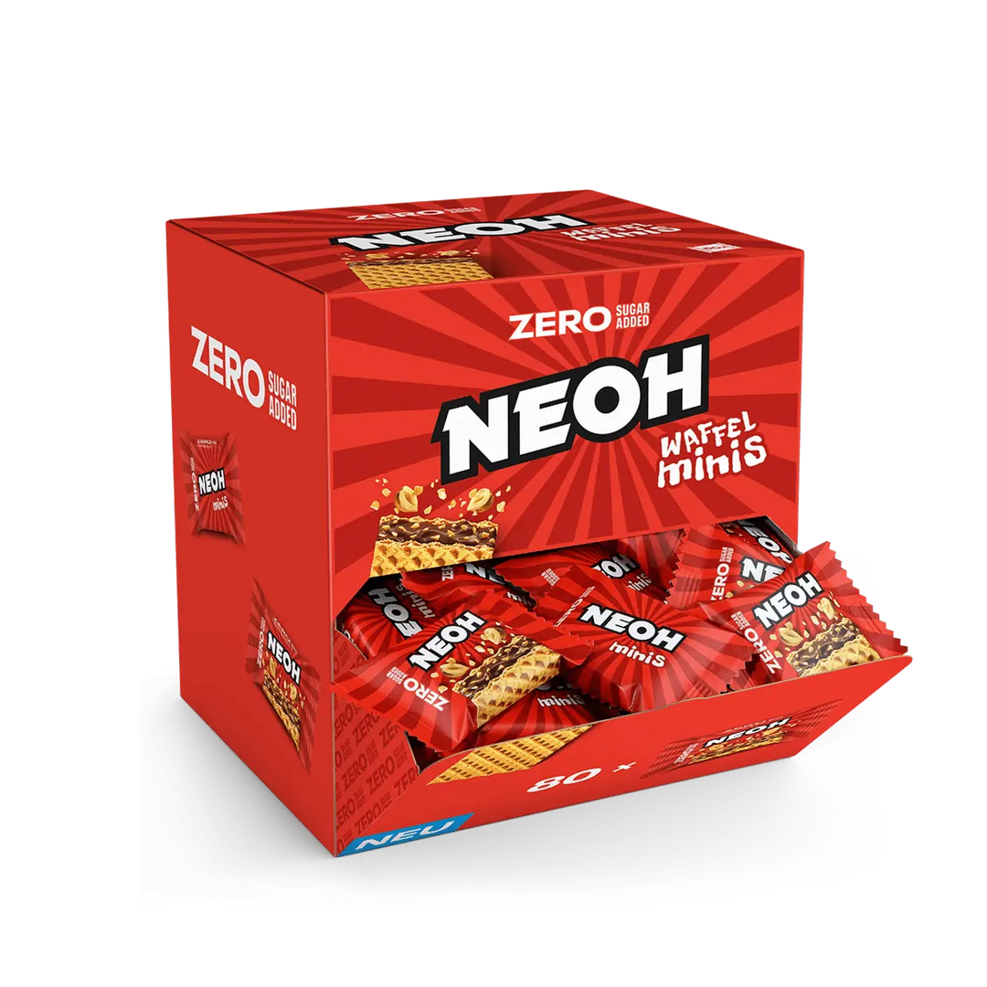 Waffel Minis Snack Box - NEOH zuckerfreie Schokolade #clean