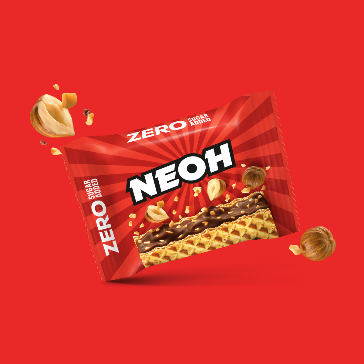 Waffel 🍫 NEOH - unsere crunchy ZERO Added Sugar Snacks